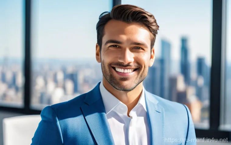 남성 향수 추천 - **Prompt for Freshness and Professionalism:**
A confident male executive in his late 30s, dresse...