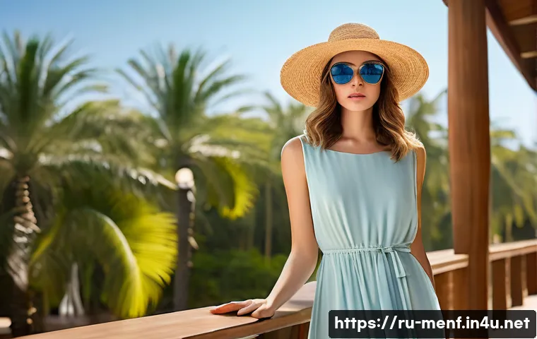 여름 모자 추천 - **Prompt 1: Elegant Straw Hat for a Chic Summer Day**
"A stunning woman, in her late 20s to earl...